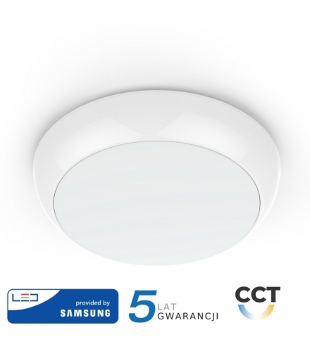 Plafon LED V-TAC 15W SAMSUNG CHIP 3w1 Zmiana koloru CCT VT-2-17 2700K-6400K 1400lm 5 Lat Gwarancji