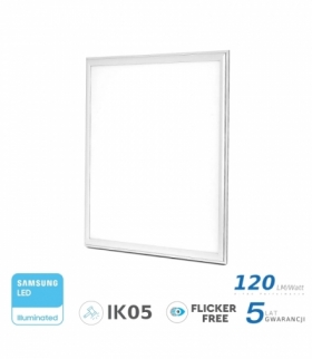 Panel LED V-TAC 29W SAMSUNG CHIP 600x600 120lm/W VT-629 6400K 3480lm 5 Lat Gwarancji