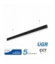 Oprawa V-TAC LED Linear SAMSUNG CHIP 40W Do łączenia Zwieszana Czarna Barwa 3w1 UGR19 120cm VT-7-44 3W1 2500lm 5 Lat Gwarancji