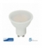 Żarówka LED GU10 5W, Chip SAMSUNG, Ciepła, Barwa:3000K, Kąt 110 stopni, Trzonek:GU10 V-TAC 201