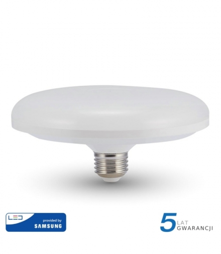 Żarówka LED E27 24W F200 UFO, Chip SAMSUNG, Zimna, Barwa:6400K, Trzonek:E27 V-TAC 218