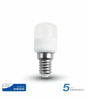 Żarówka LED E14 2W ST26, Chip SAMSUNG, Ciepła, Barwa:3000K, Trzonek:E14 V-TAC 234