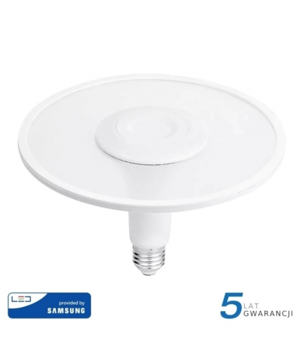 Żarówka LED E27 18W UFO Akryl, Chip SAMSUNG, Neutralna, Barwa:4000K, Trzonek:E27 V-TAC 2785