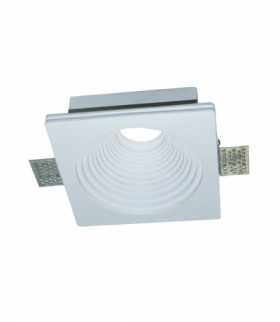 Oprawa Oczko V-TAC GIPS GU10 Okrągła Wpuszczana G-K fi120 Biały VT-867 5 Lat Gwarancji