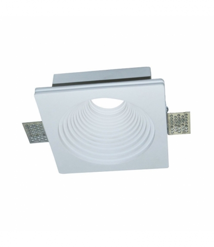 Oprawa Oczko V-TAC GIPS GU10 Okrągła Wpuszczana G-K fi120 Biały VT-867 5 Lat Gwarancji