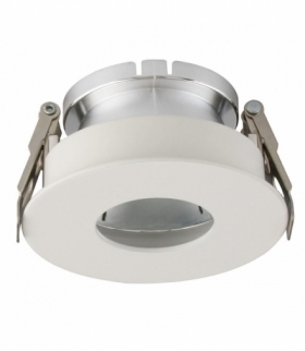 Oprawa Oczko V-TAC GU10 Wpuszczana Biały/Chrom Okrągła VT-873 3 Lata Gwarancji