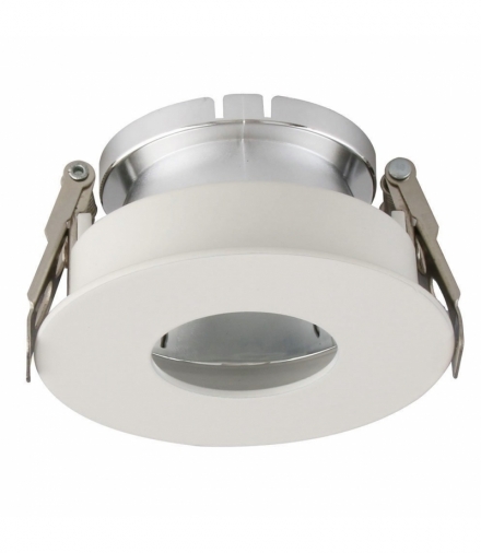 Oprawa Oczko V-TAC GU10 Wpuszczana Biały/Chrom Okrągła VT-873 3 Lata Gwarancji