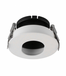 Oprawa Oczko V-TAC GU10 Asymetryczna Wpuszczana Biały/Czarny Okrągła VT-874 3 Lata Gwarancji