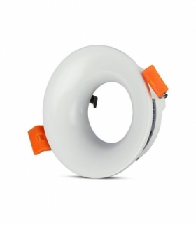 Oprawa Oczko V-TAC GU10 Wpuszczana Okrągła Biała VT-876 3 Lata Gwarancji