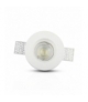 Oprawa Oczko V-TAC GIPS GU10 Wpuszczana Okrągła fi.100 Biała VT-771