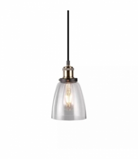 Oprawa Wisząca V-TAC LOFT Vintage Szkło Transparent fi140 VT-71406 5 Lat Gwarancji