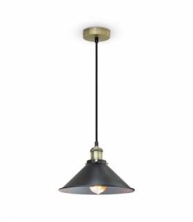 Oprawa Wisząca V-TAC Vintage Metal Czarny VT-7424 5 Lat Gwarancji