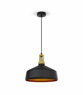 Oprawa Wisząca V-TAC Czarna fi350 VT-7545 5 Lat Gwarancji