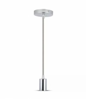 Oprawa Wisząca V-TAC Chrom Metal Szary przewód VT-7338 5 Lat Gwarancji