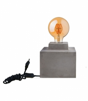 Oprawa Biurkowa V-TAC Beton Kostka fi160mm VT-7160 5 Lat Gwarancji