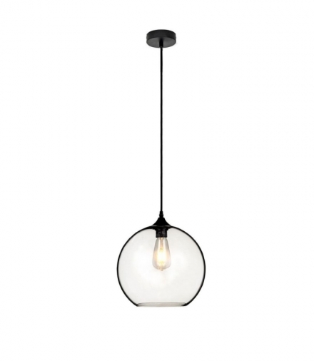 Oprawa Wisząca V-TAC Globe Szkło Transparent fi300mm VT-7302 5 Lat Gwarancji