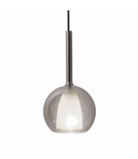 Oprawa Wisząca V-TAC Podwójne Szkło Stalowy+Biały fi250mm VT-7304 5 Lat Gwarancji