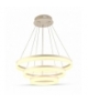 Oprawa Wisząca V-TAC 80W Soft Light Chandelier Slim 3 pierścienie Ściemnialna VT-80-3D 3000K 6400lm 3 Lata Gwarancji