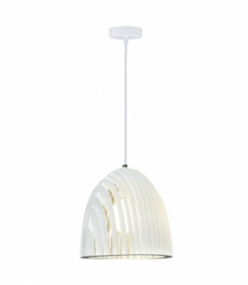 Oprawa Wisząca V-TAC Seria Pryzmat Biała D250x270mm VT-7255 5 Lat Gwarancji