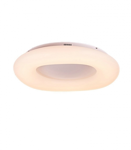 Oprawa LED V-TAC 80W Oprawa Sufitowa Owal Zmiana Barwy Światła D:750xH120 Ściemnianie Biały VT-7752 2700K-6400K 7300lm 3 Lata Gw