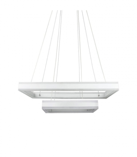 Oprawa LED V-TAC 100W Soft Light Chandelier Ściemnianie Biały VT-101-2D 3000K 8050lm 3 Lata Gwarancji