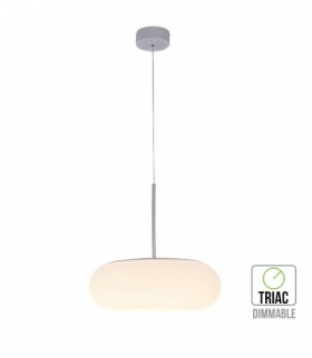 Oprawa Zwieszana V-TAC 40W LED Wisząca Triac Ściemnialna Biała VT-7502 3000K 3200lm 3 Lata Gwarancji
