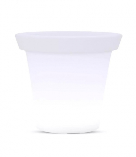 Oprawa Ogrodowa V-TAC LED Pojemnik Donica 36cm Ładowanie Pilot VT-7808 RGBW 54lm