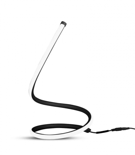 Lampka LED V-TAC Gięty Czarny Profil 12W 35cm VT-7312 3000K 1300lm 3 Lata Gwarancji