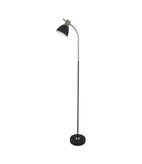 Lampa Podłogowa V-TAC Czarny+Chrom 140x200x1540mm VT-7702