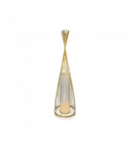 Drewniana Lampa Podłogowa V-TAC Rattan E27 94cm VT-3100 5 Lat Gwarancji
