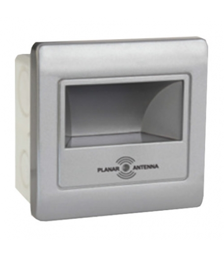 DIAMOND LED 2W SILVER Oprawa schodowa z czujnikiem ruchu 230V 2W - 150lm