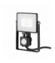 Projektor LED V-TAC 10W SAMSUNG CHIP Czujnik Ruchu Funkcja Cut-OFF Czarny VT-10-S 6400K 800lm 5 Lat Gwarancji