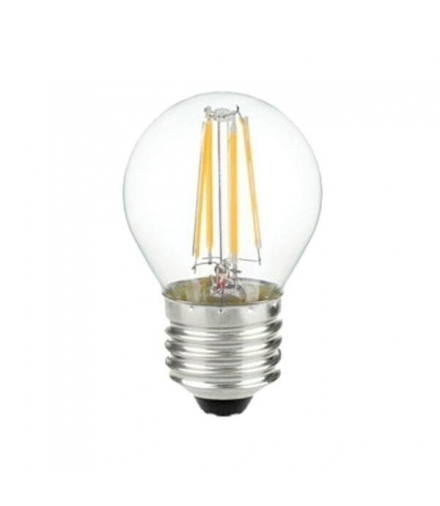 Żarówka LED V-TAC 4W Filament E27 G45 P45 Kulka VT-1980 4000K 400lm