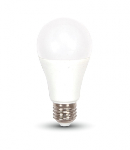 Żarówka LED E27 9W A60 , Zimna, Barwa:6400K, Ściemniana - 3 stopnie, Trzonek:E27 V-TAC 4449