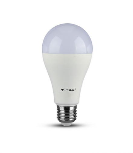 Żarówka LED E27 15W A65, Neutralna, Barwa:4000K, Trzonek:E27 V-TAC 4454