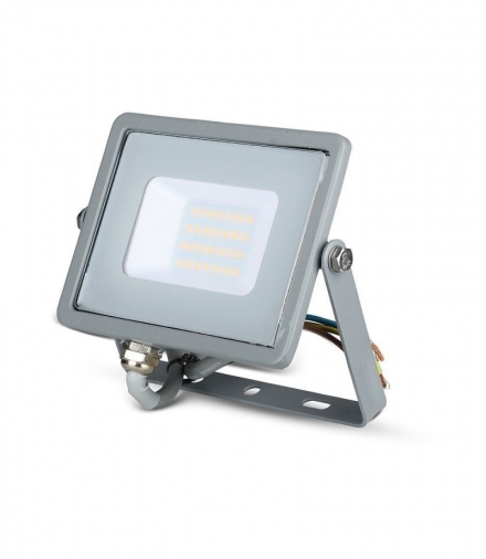 Projektor LED V-TAC 20W SAMSUNG CHIP Szary VT-20 4000K 1600lm 5 Lat Gwarancji