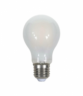 Żarówka LED E27 8W A67 Filament, Klosz: Mleczny, Zimna, Barwa:6400K, Trzonek:E27 V-TAC 4485