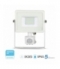Projektor LED V-TAC 20W SAMSUNG CHIP Czujnik Ruchu Funkcja Cut-OFF Biały VT-20-S 6400K 1600lm 5 Lat Gwarancji