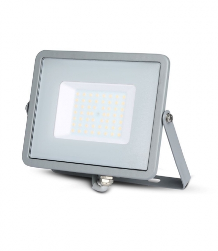 Projektor LED V-TAC 50W SAMSUNG CHIP Szary VT-50 4000K 4000lm 5 Lat Gwarancji