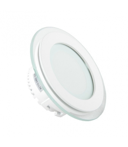 Panel LED V-TAC 18W LED Szkło Okrągły VT-1881G 3000K 1260lm