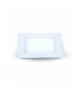 Panel LED V-TAC 15W Downlight Kwadrat 100lm/W Bez Zasilacza VT-1500SQ 3000K 1500lm