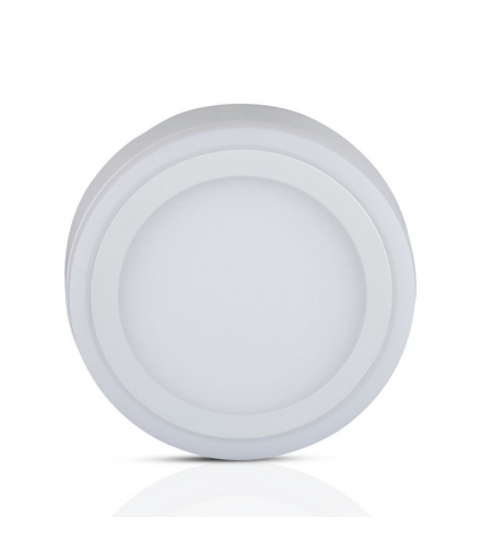 Panel LED Natynkowy V-TAC 15W Okrągły TWIN LED VT-1509 6000K 1200lm