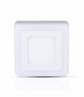 Panel LED Natynkowy V-TAC 8W Kwadrat TWIN LED VT-809 4000K 560lm