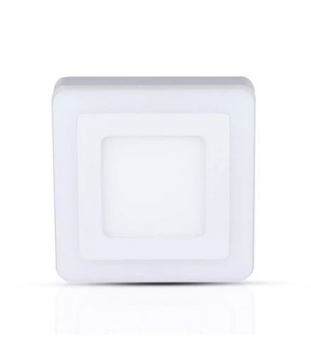Panel LED Natynkowy V-TAC 8W Kwadrat TWIN LED VT-809 6000K 560lm