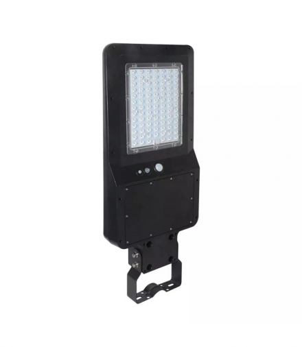 Oprawa Uliczna Solarna V-TAC 40W LED Czarna IP65 120lm/W VT-ST42 6000K 4800lm 3 Lata Gwarancji