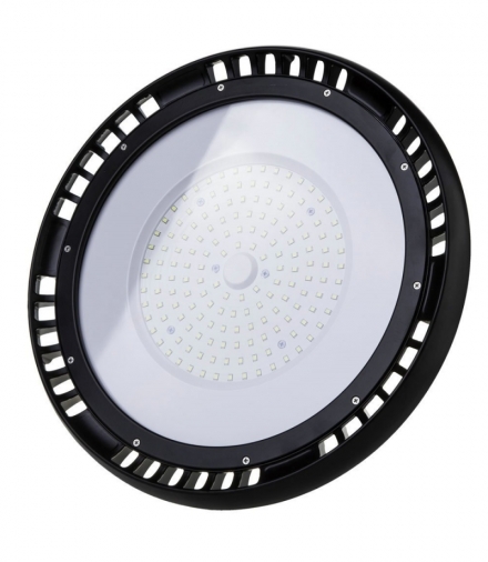 Oprawa LED High Bay V-TAC SAMSUNG CHIP 150W Zas. Mean Well 1-10V 90st 120lm/W VT-9-150 4000K 18000lm 5 Lat Gwarancji