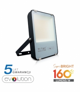 Projektor LED V-TAC 100W Czarny EVOLUTION 160lm/W VT-49161 4000K 16000lm 5 Lat Gwarancji