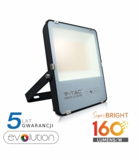 Projektor LED V-TAC 200W Czarny EVOLUTION 160lm/W VT-49261 4000K 32000lm 5 Lat Gwarancji