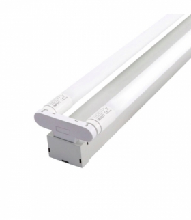 Oprawa Belka podwojna z Tubą LED 36W SAMSUNG CHIP 120cm VT-12027 4000K 3400lm 5 Lat Gwarancji