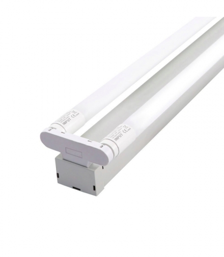 Oprawa Belka podwojna z Tubą LED 36W SAMSUNG CHIP 120cm VT-12027 4000K 3400lm 5 Lat Gwarancji
